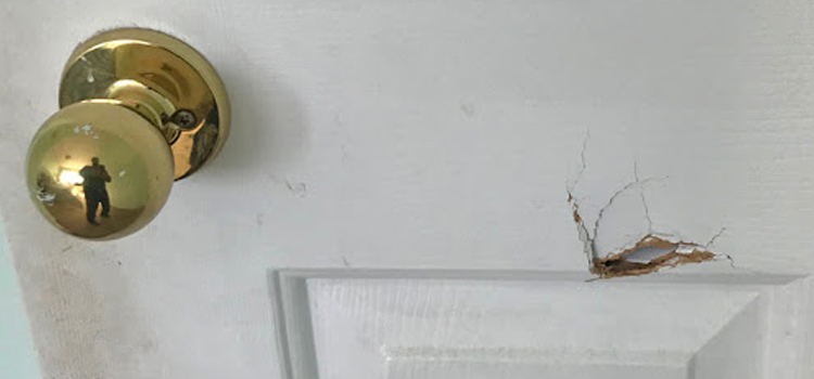 interior door hole repair Palmdale